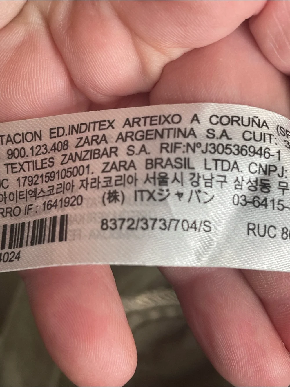 Zara 100% linen
